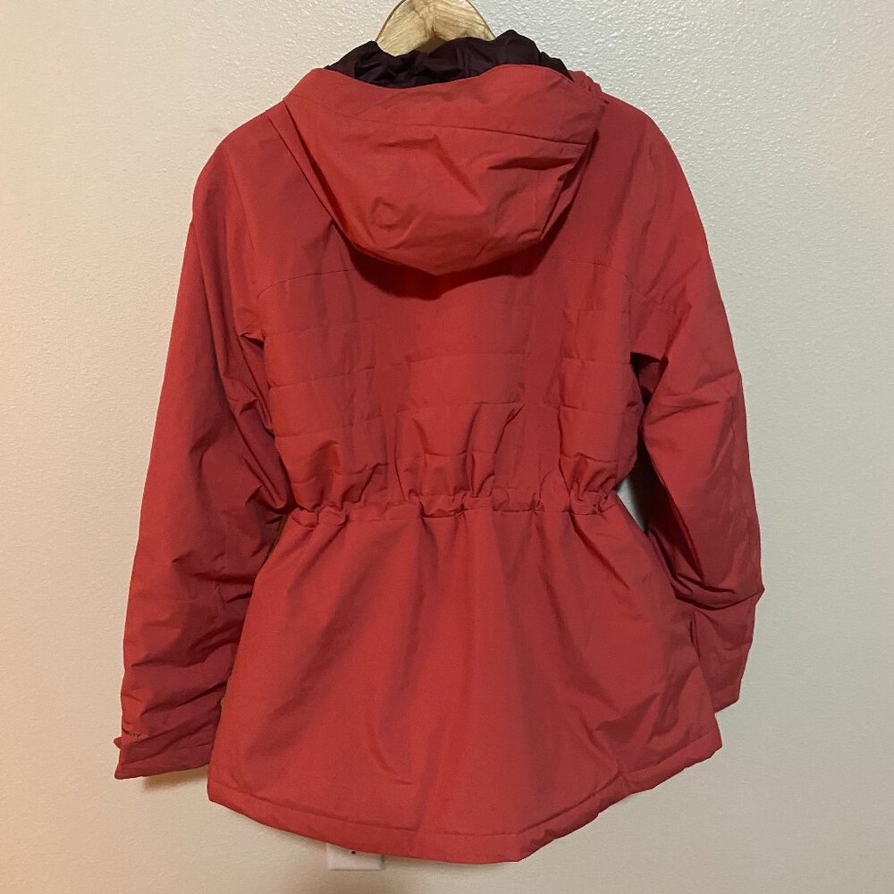 Columbia Women's Red Powdered Peak Insulated Jacket Size 1X - Picture 2 of 4